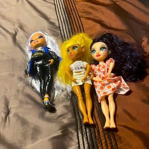 Rainbow High dolls.
